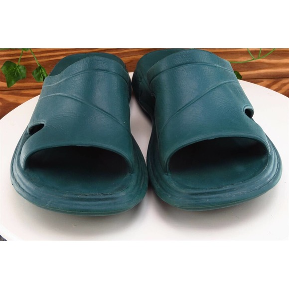 Nikta Size 11.5 M Green/Blue Slide Synthetic Men‎ Shoes - Picture 2 of 7